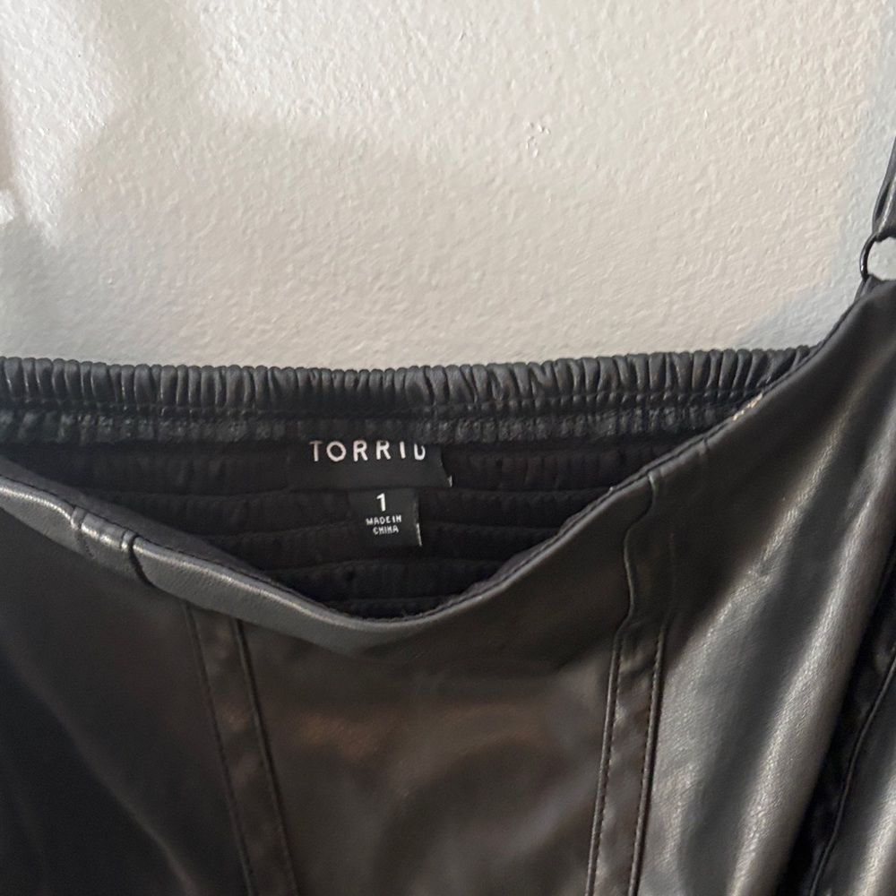 Torrid Black Satin Tank Top